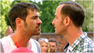 Don't go breaking my heart in Men to Kiss.